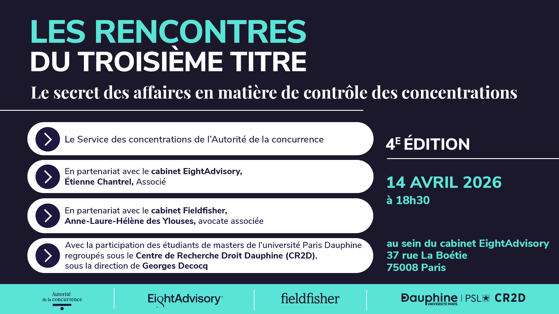 Rencontres du 3e titre - edition 4